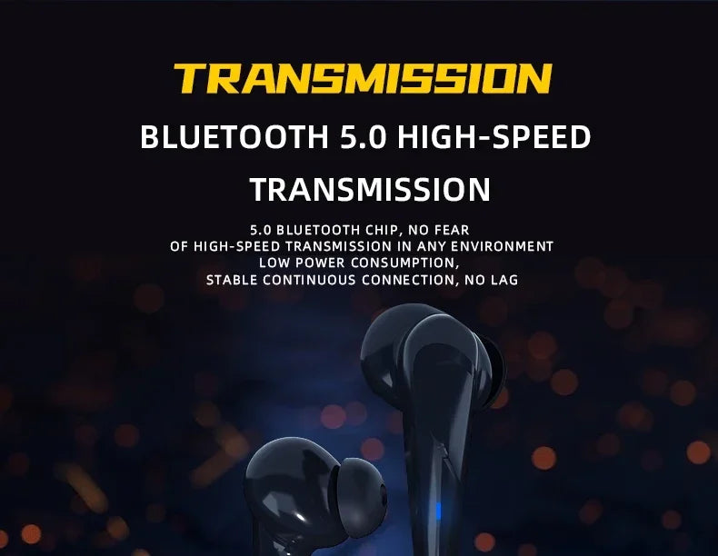 X15Pro TWS Fones de ouvido sem fio Bluetooth estéreo 5.0 Fones de ouvido esportivos Microfone com caixa de carregamento para smartphones Xiaomi IOS